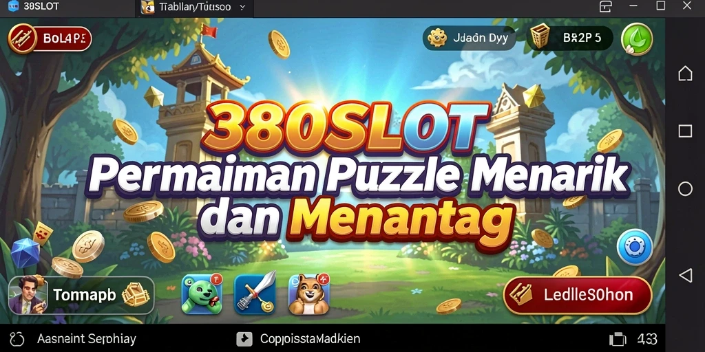 Screenshot utama 380SLOT menunjukkan gameplay Puzzle yang asyik.