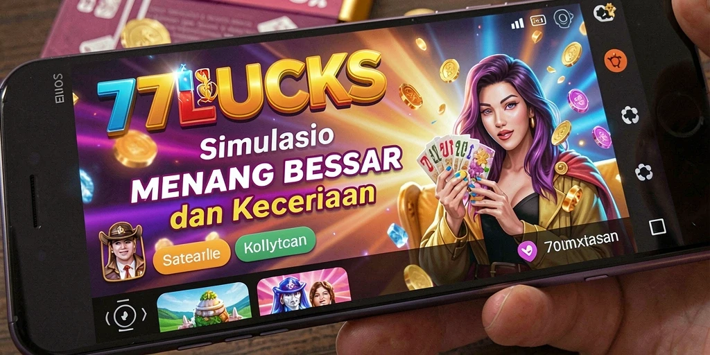 Tampilan gameplay menarik dari 77LUCKS dengan berbagai tantangan.