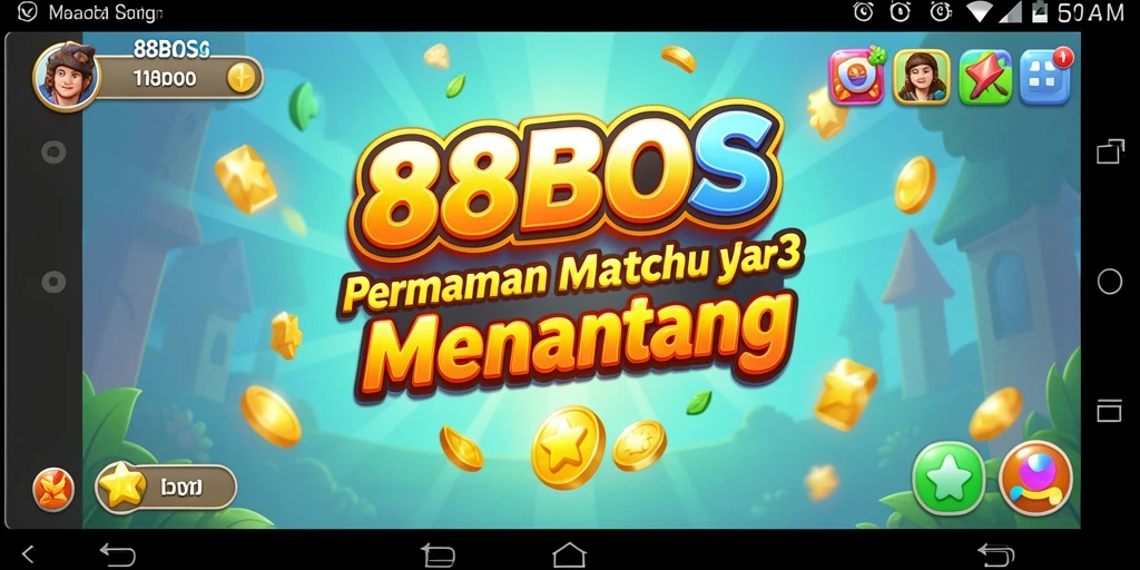 Tampilan gameplay <strong>88BOS</strong> yang menantang dan seru.