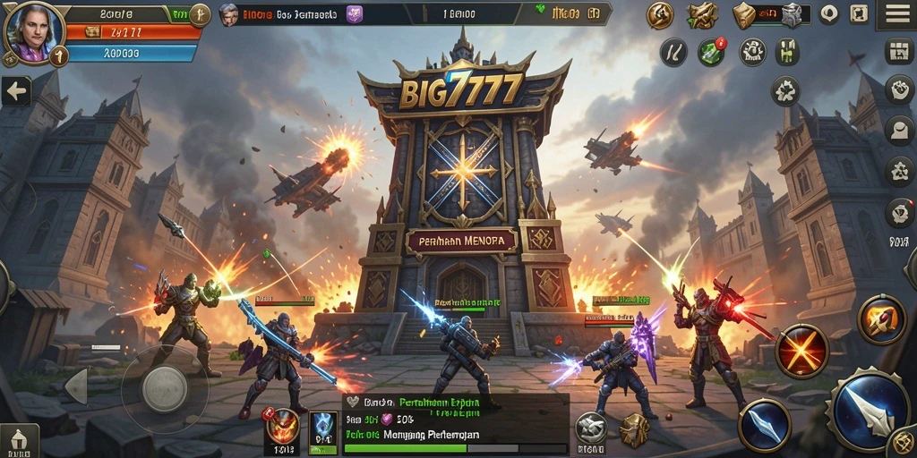 Gameplay menakjubkan BIG777 dalam Tower Defense yang seru.