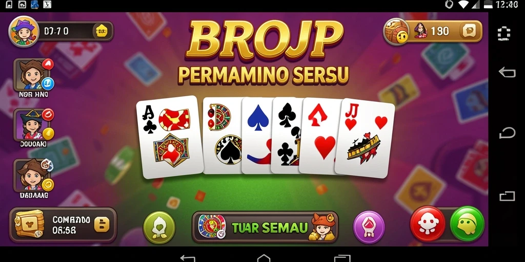 Tampilan gameplay Domino yang menarik dan penuh aksi.