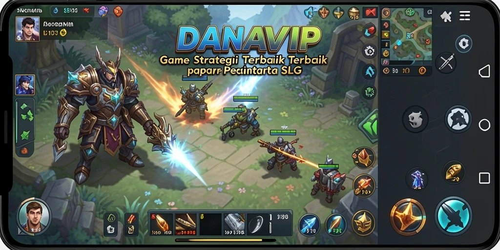 Tampilan menegangkan dari pertempuran dalam DANAVIP yang memikat.