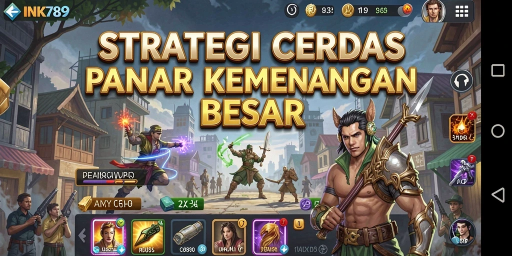 Tampilan gameplay <strong>INK789</strong> yang seru dan strategis.