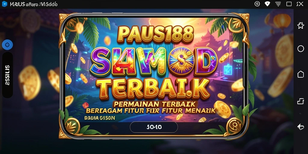 Screenshot utama PAUS188 menampilkan gameplay yang seru dan mendebarkan.