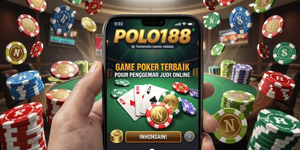 Screenshot utama <strong>POLO188</strong> menampilkan gameplay Poker yang seru dan dinamis.