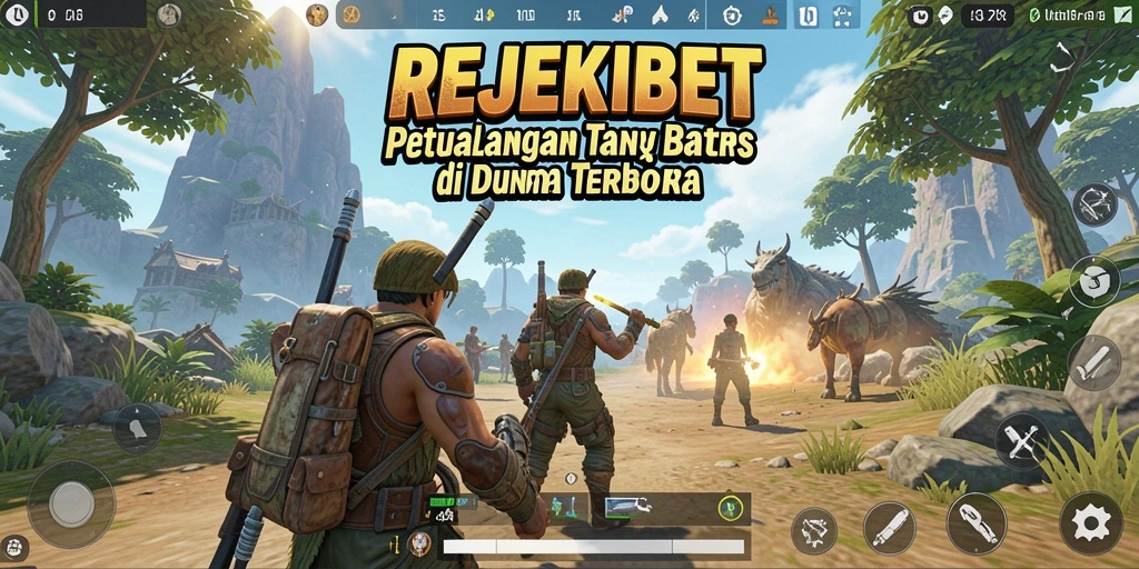 Tampilan gameplay mendalam dari dunia terbuka REJEKIBET.