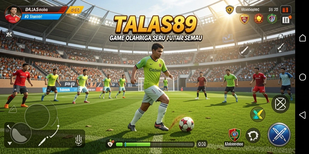 Tampilan aksi seru dalam gameplay TALAS89 yang memikat.