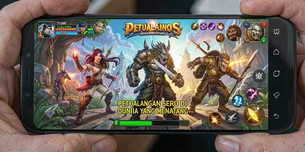 Gameplay TO288 yang seru dengan tantangan petualangan yang mendebarkan.